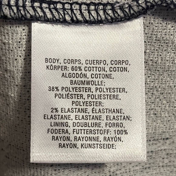 Anthropologie Maeve Striped‎ V-neck Surplice 3/4 Sleeve Cotton Blend Dress - Picture 9 of 13